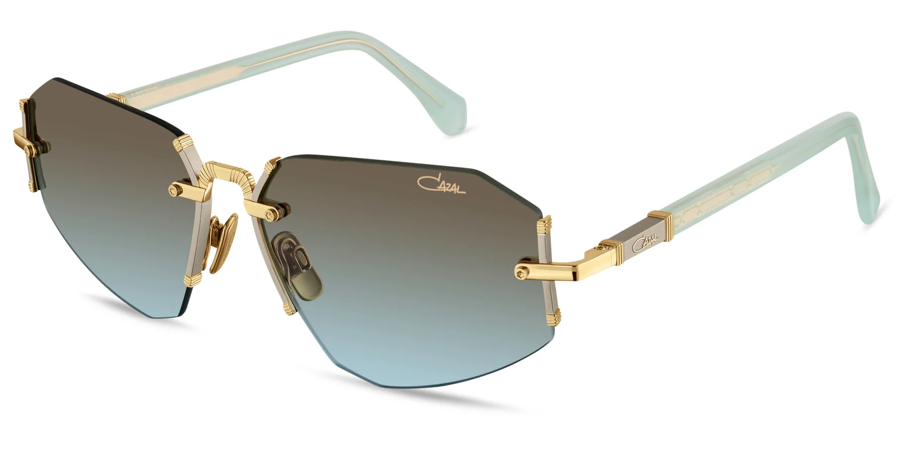 Color_002 - Gold - Mint / Green Gradient AR coated