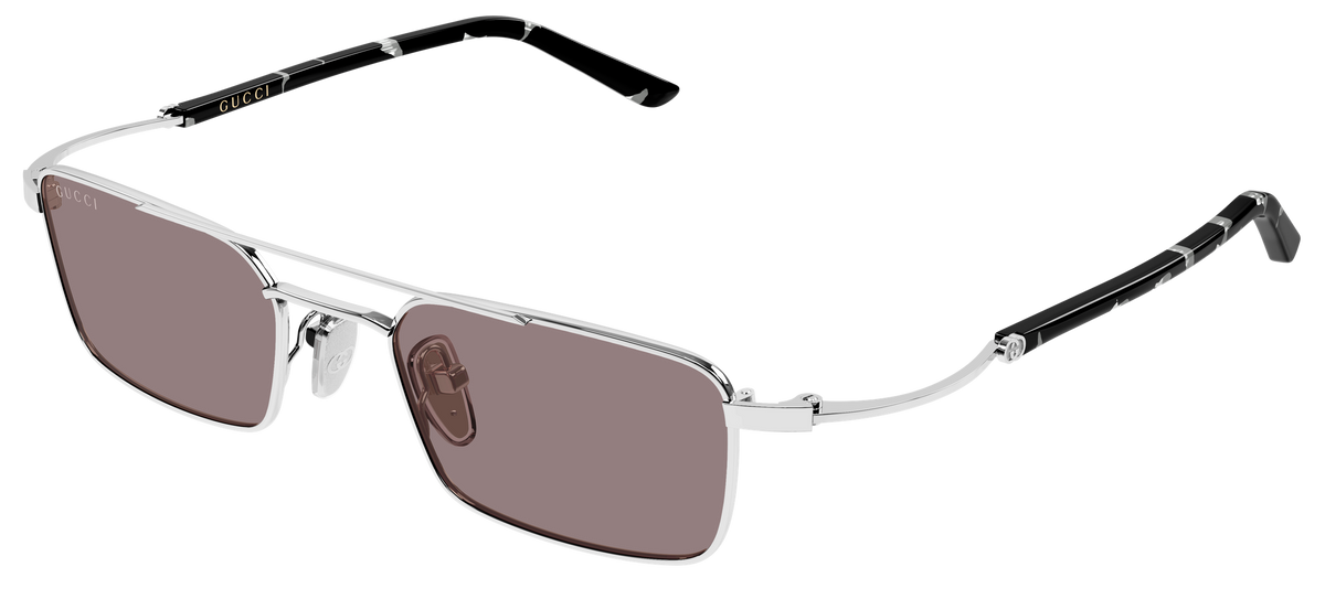 Color_GG2258S-004 - Silver - Havana - Brown