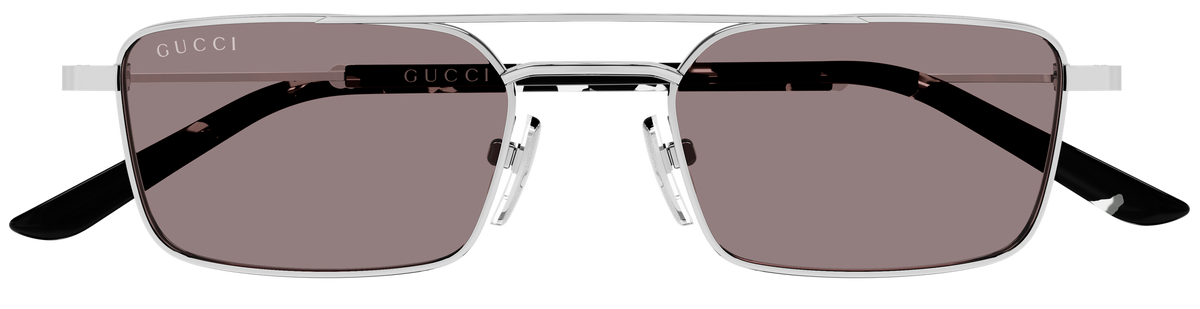 Color_GG2258S-004 - Silver - Havana - Brown