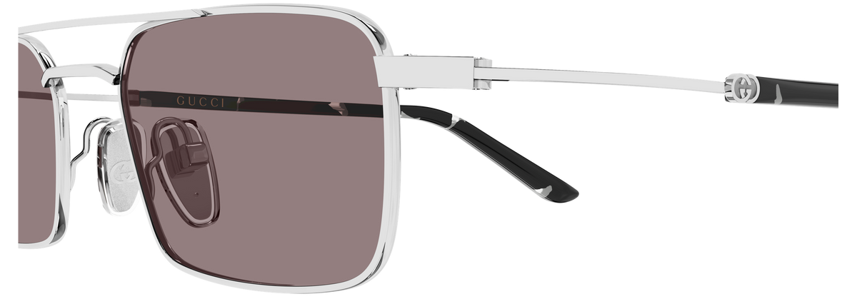 Color_GG2258S-004 - Silver - Havana - Brown