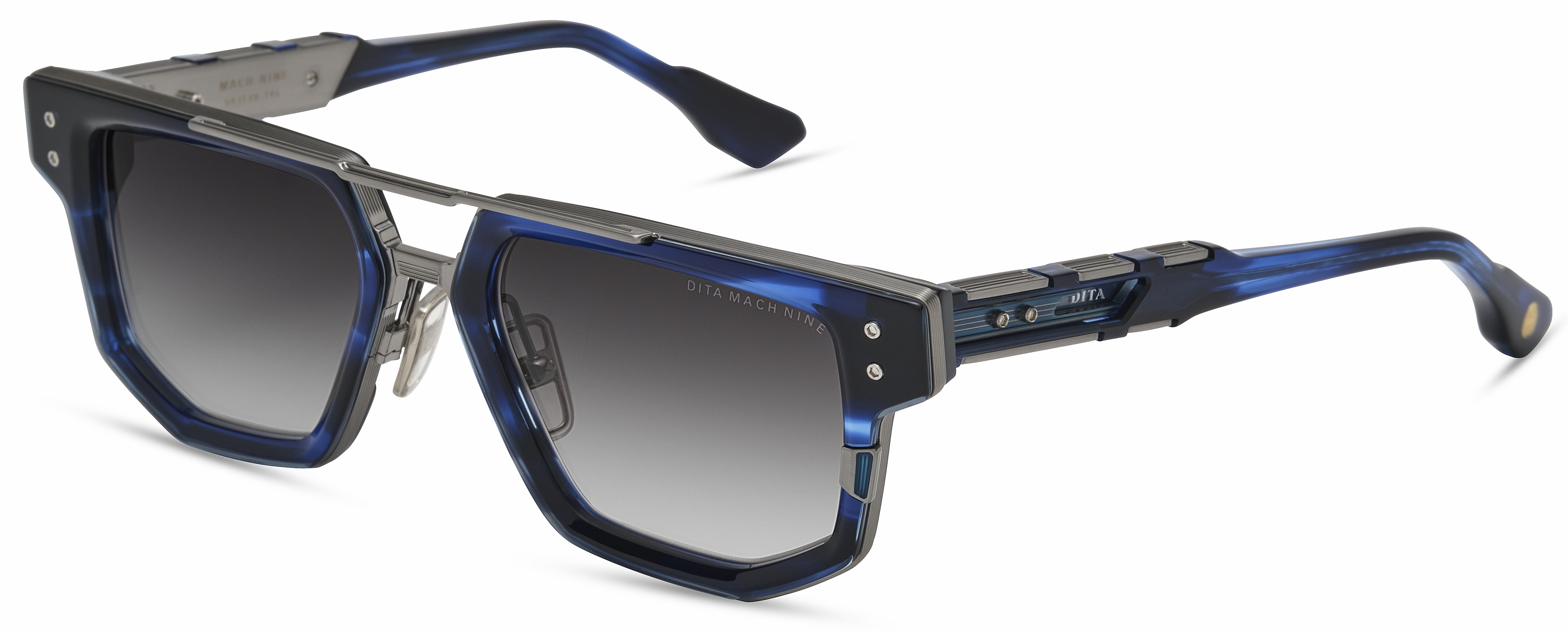 Color_DTS478-A-03 - Blue Swirl - Antique Silver / Grey To Clear Gradient