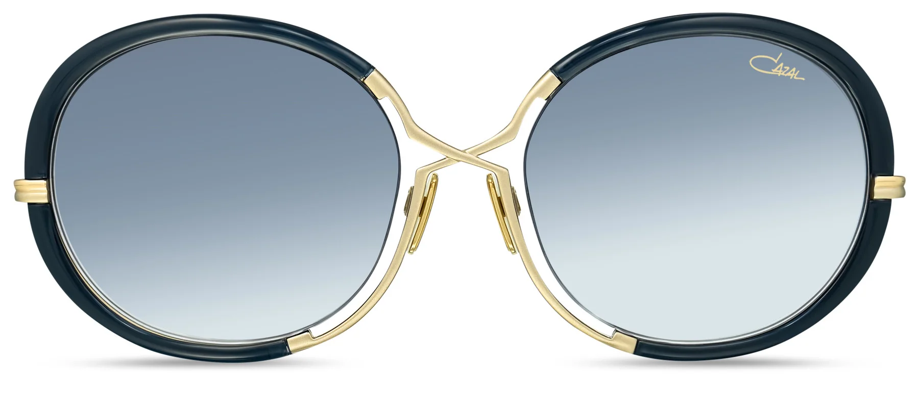Color_002 - Smoke - Blue - Gold / Blue Gadient AR Coated