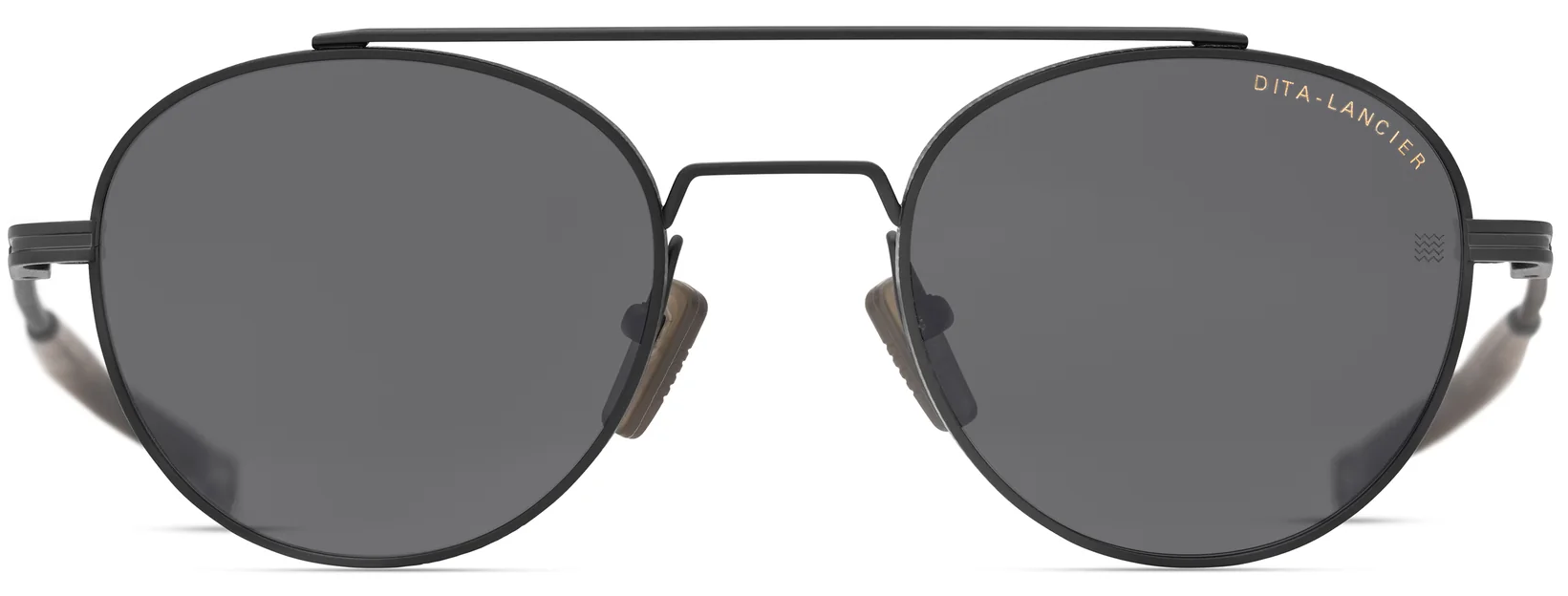 Color_DLS137-A-02 - Matte Black / Sea Lens - Grey Polarized