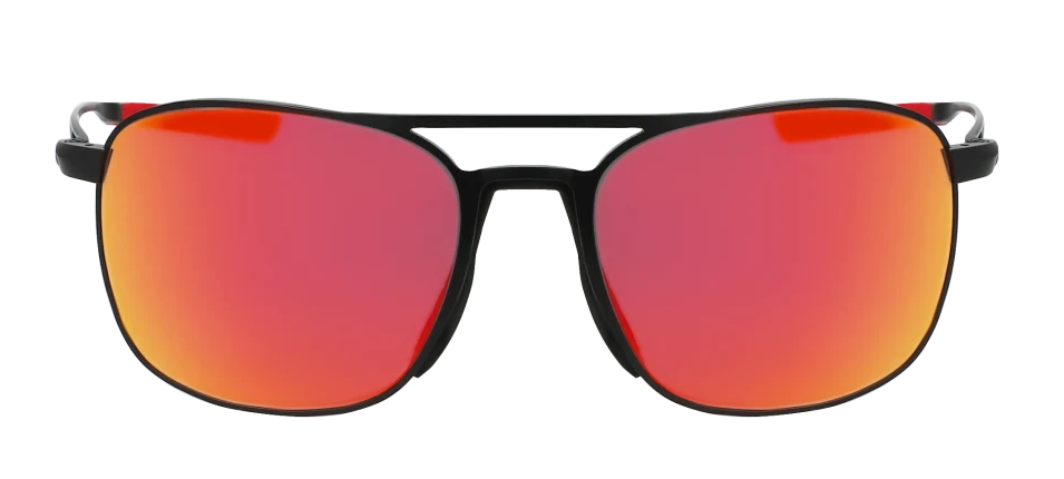 Color_011 - Titanium Satin Black / Red Mirror