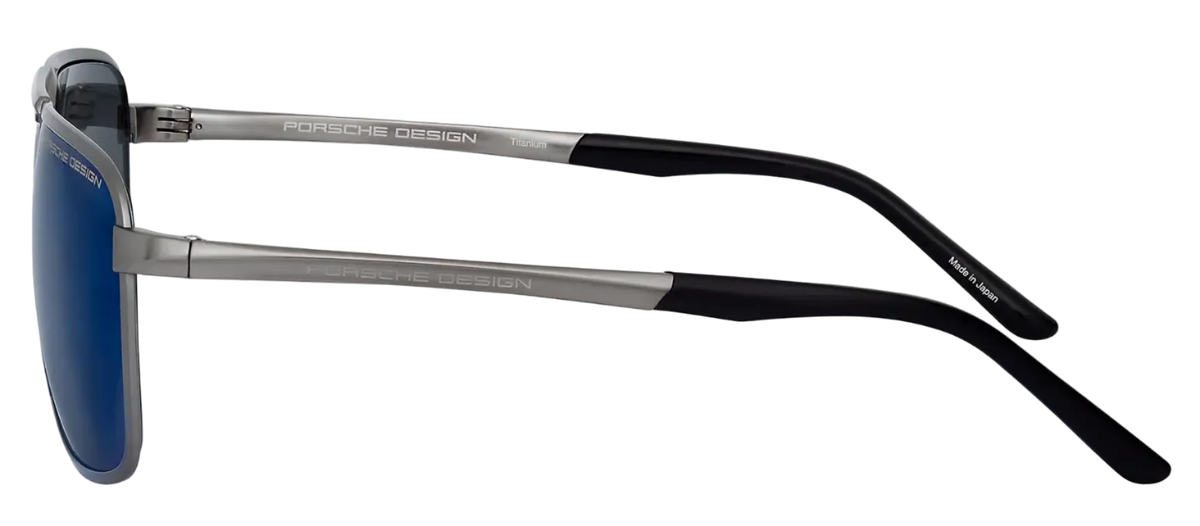 Color_C775 - Titanium Grey Black / Blue Mirror Blue
