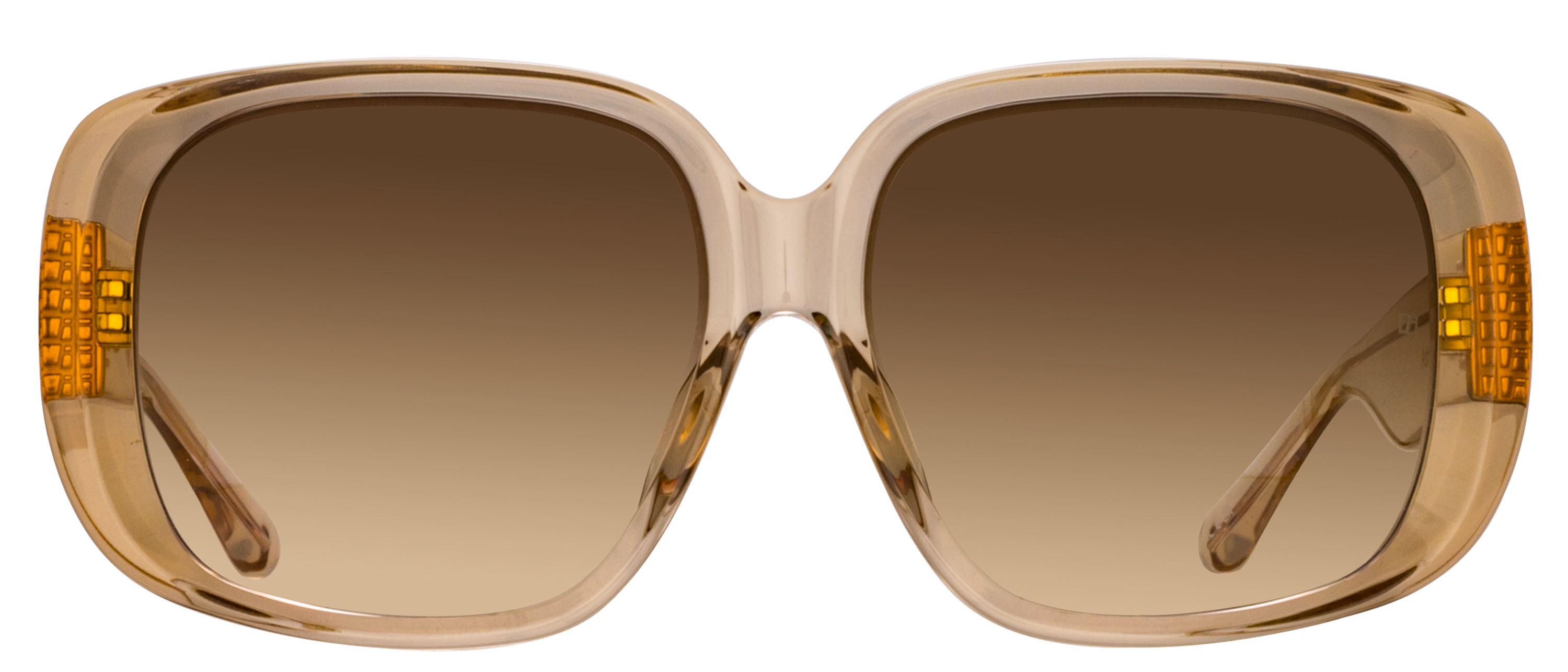 Color_LFL1529C3SUN - Astrid Oversized Sunglasses in Nude and Mocha Grad