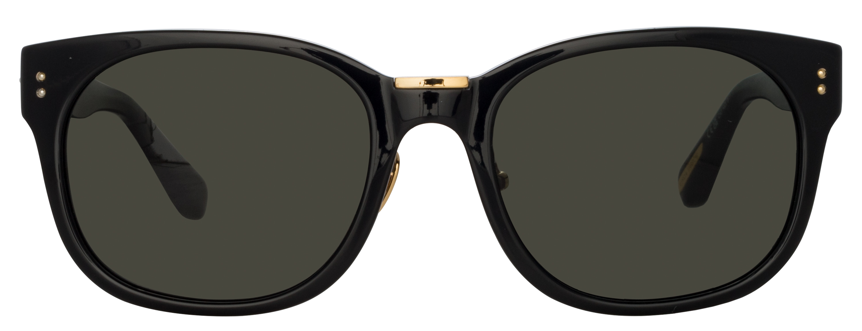 Color_LFL1275AC9SUN - Cedric D-Frame Sunglasses in Black and Grey