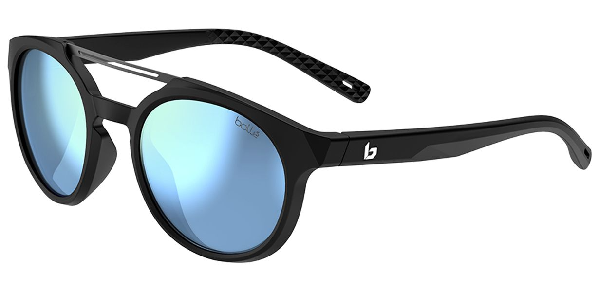Color_BS178004 - Matte Black - Sky Blue Polarized cat 3