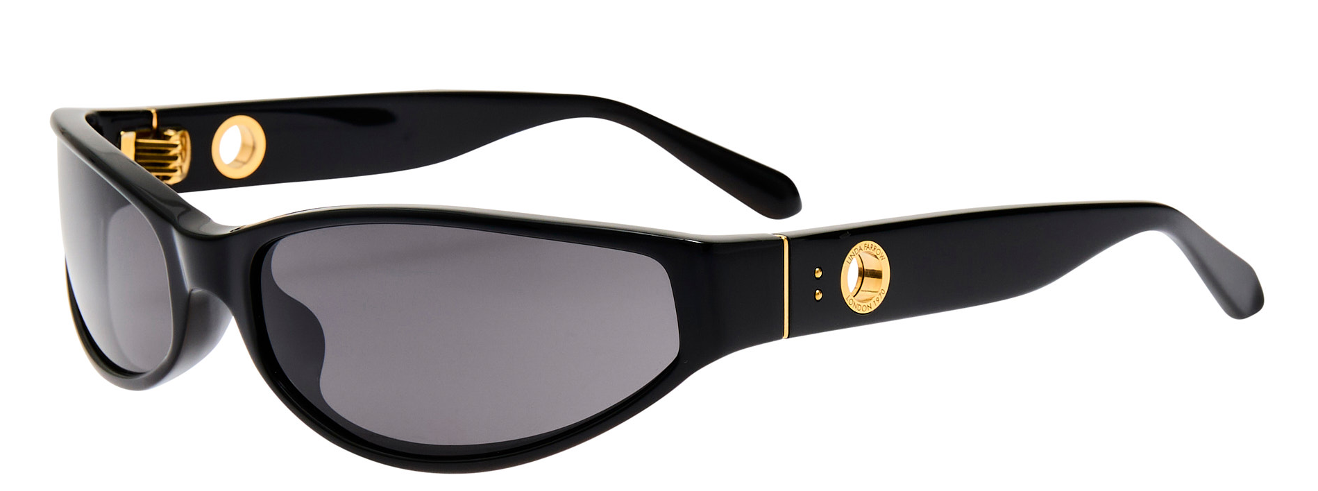 Color_LFL1655C1SUN - Etain Wrap Sunglasses in Black and Grey