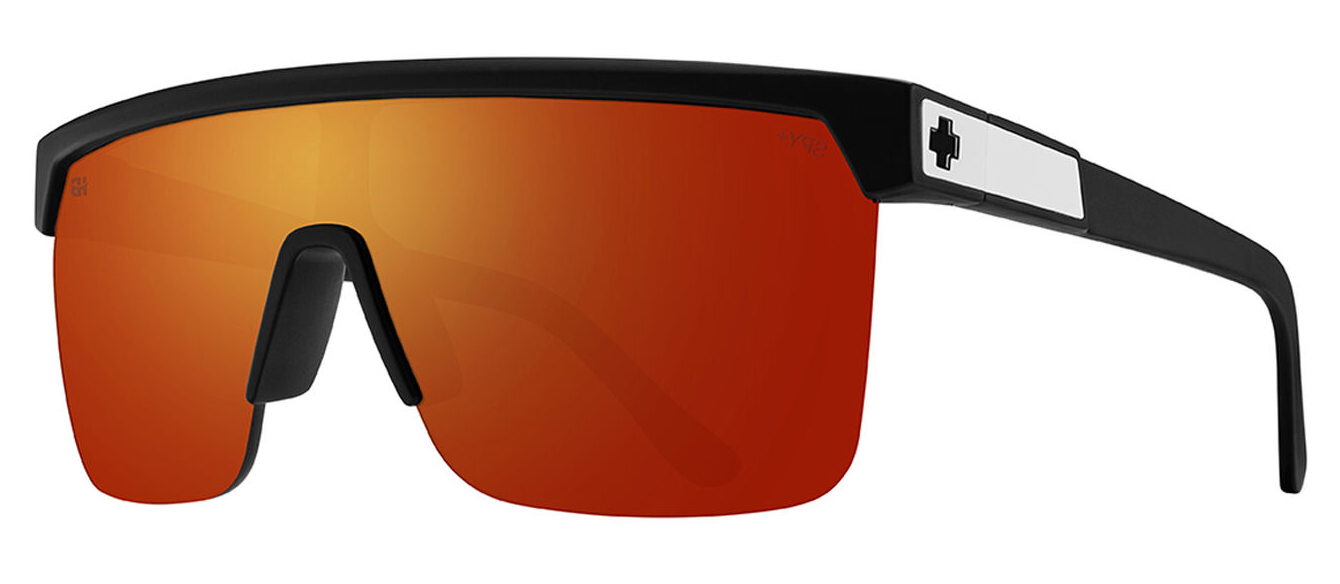 Color_6700000000209 - Matte Black / Happy Boost Polar Orange Mirror Cat. 3