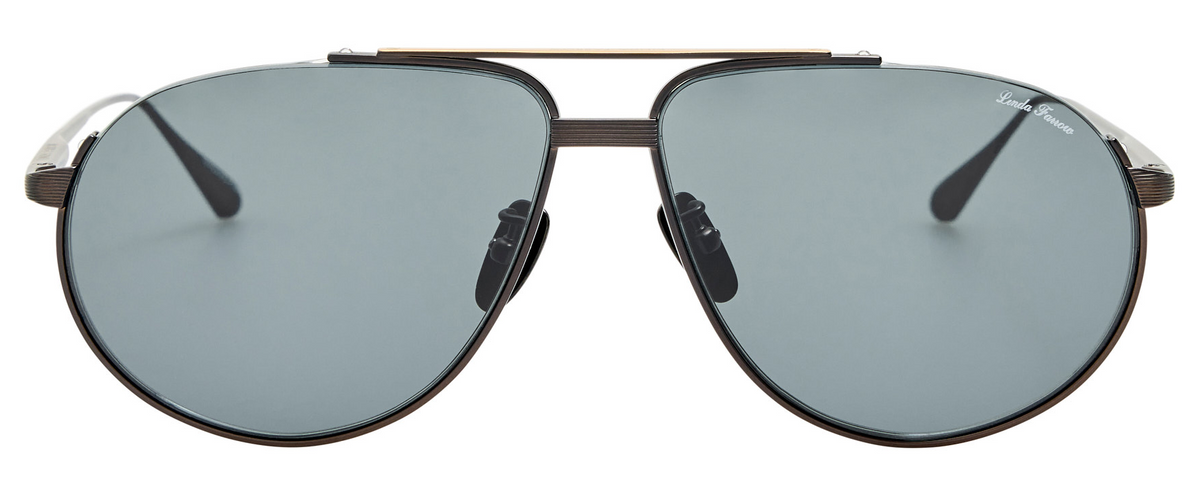 Color_LFL1752C4SUN - Stevie Aviator Sunglasses in Matt Nickel and Grey