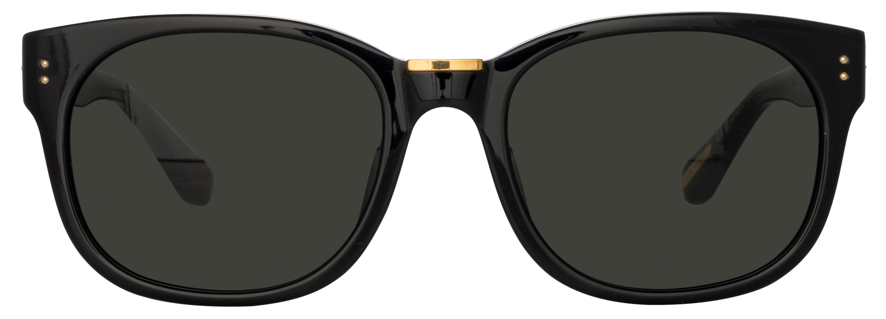 Color_LFL1275C4SUN - Cedric D-Frame Sunglasses in Black and Grey