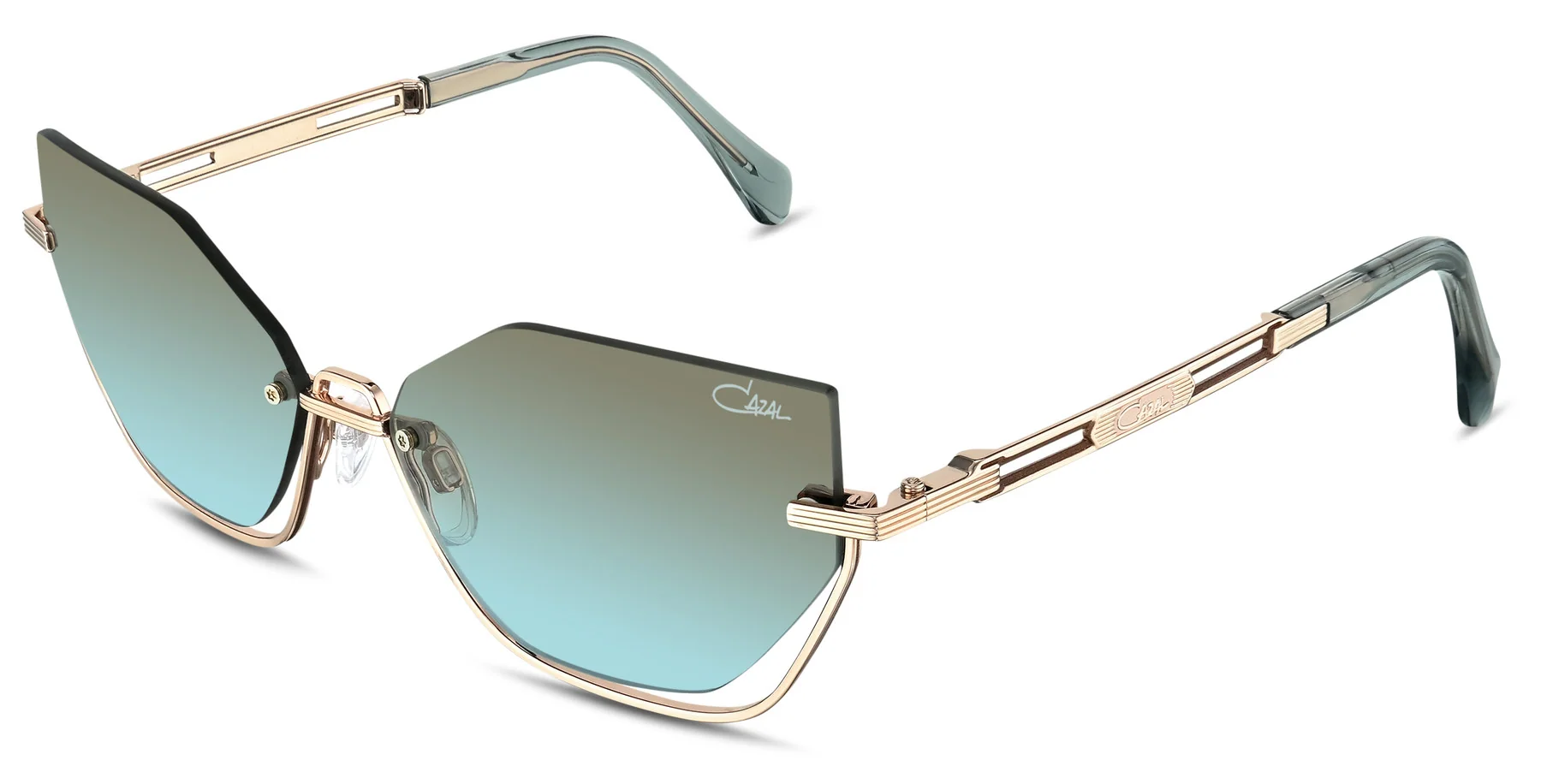 Color_002 - Rose - Gold / Green Gradient AR coated