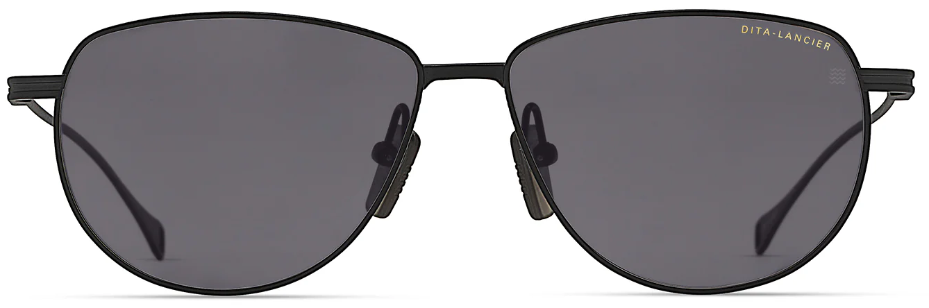 Color_DLS132-A-02 - Matte Black / Sea Lens - Grey Polarized