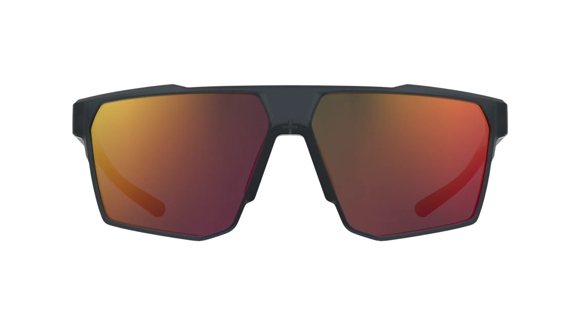 Color_060 - Matte Anthracite / Red Mirror