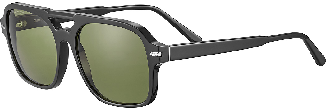 Color_SS602007 - Black - Mineral Polarized Green 555nm Silver Cat 3 to 3