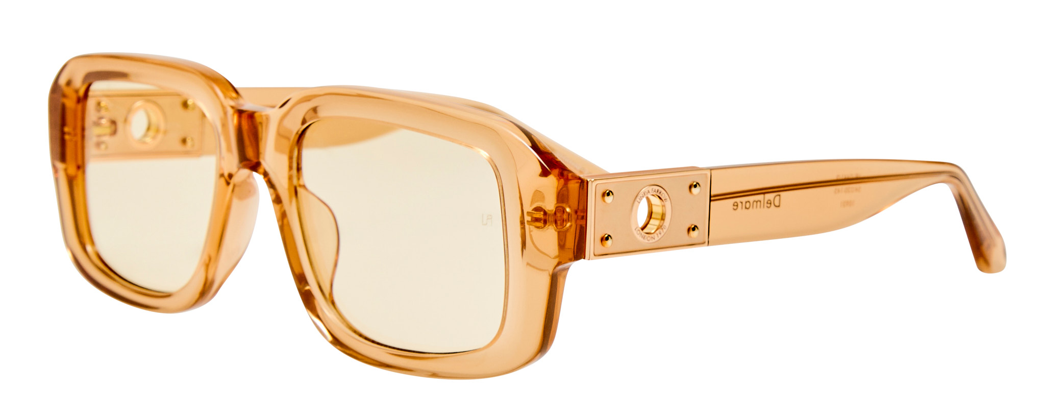 Color_LFL1661C3SUN - Delmare Oversized Sunglasses Brown and Yellow Photocrome