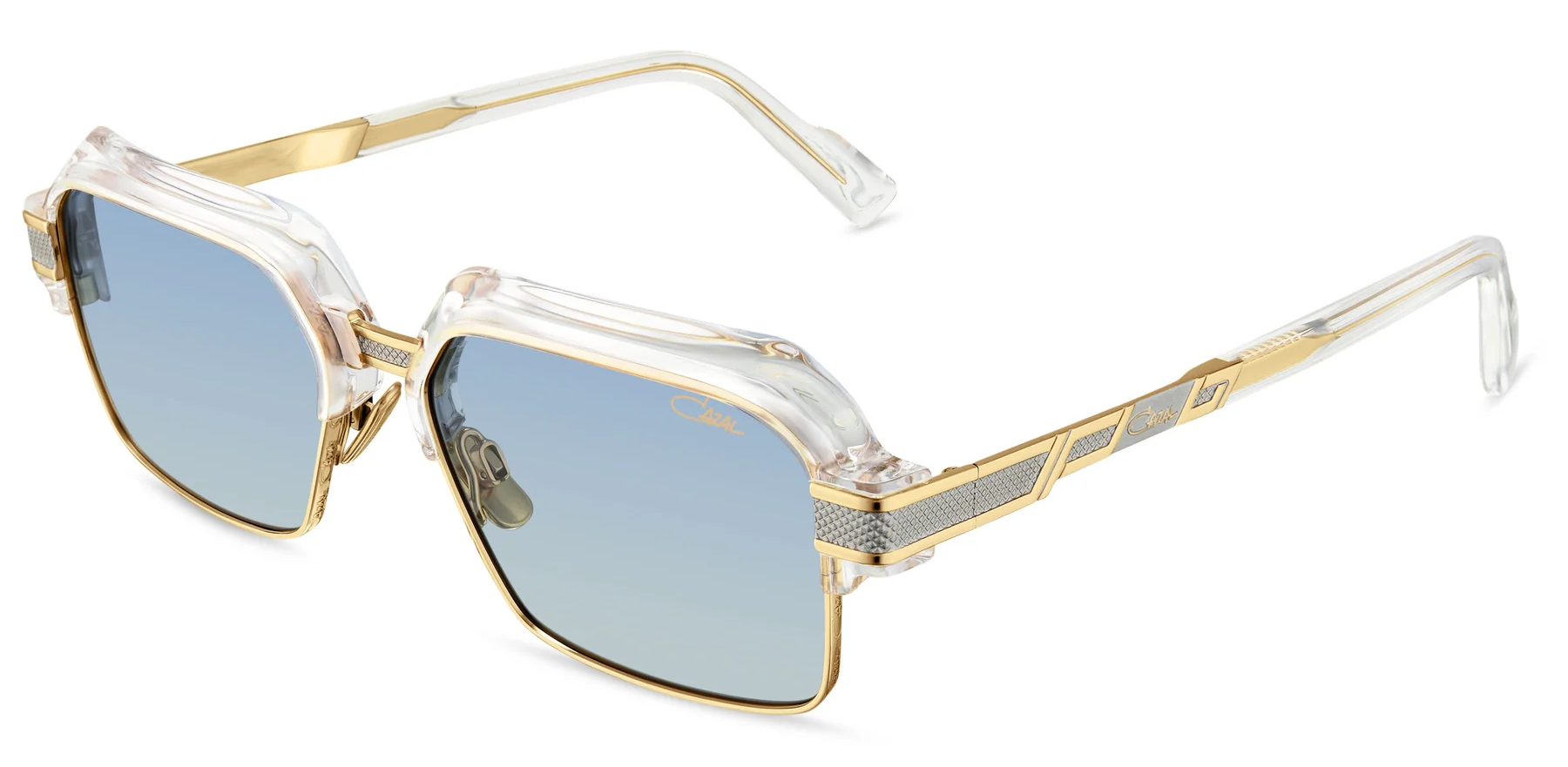 Color_002 - Crystal - Bicolour / Blue Gradient AR coated