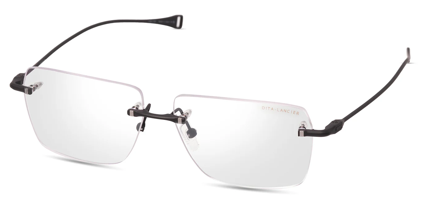 Color_DLX129-A-03 - Matte Black - Clear Blue Light Filter - Clear