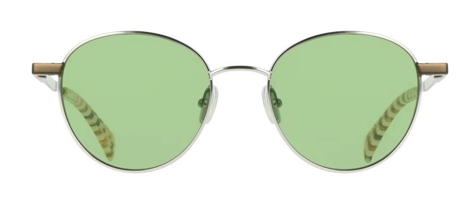 Color_046 - Semimatte Silver / Green