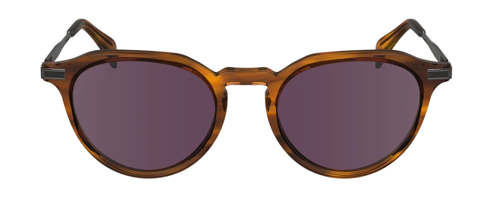 Color_259 - Striped Caramel / Purple