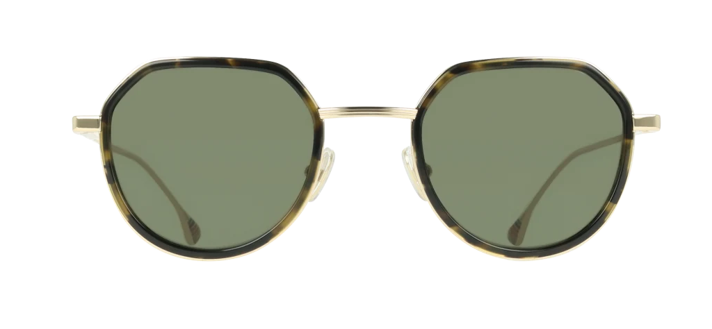 Color_724 - Gold - Khaki Havana / Green