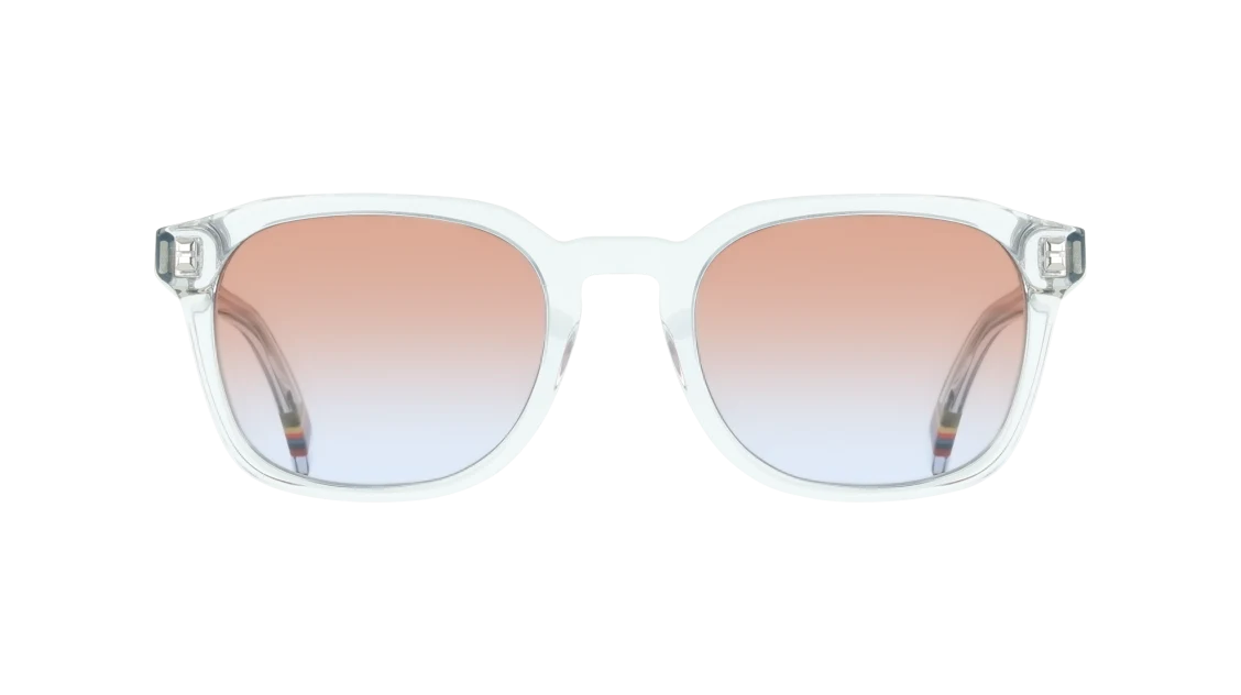 Color_020 - Transparent Light Grey / Pink Gradient