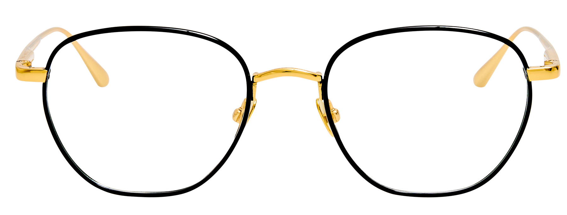 Color_LFL1615C1OPT - Bernie Angular Optical Yellow Gold and Black