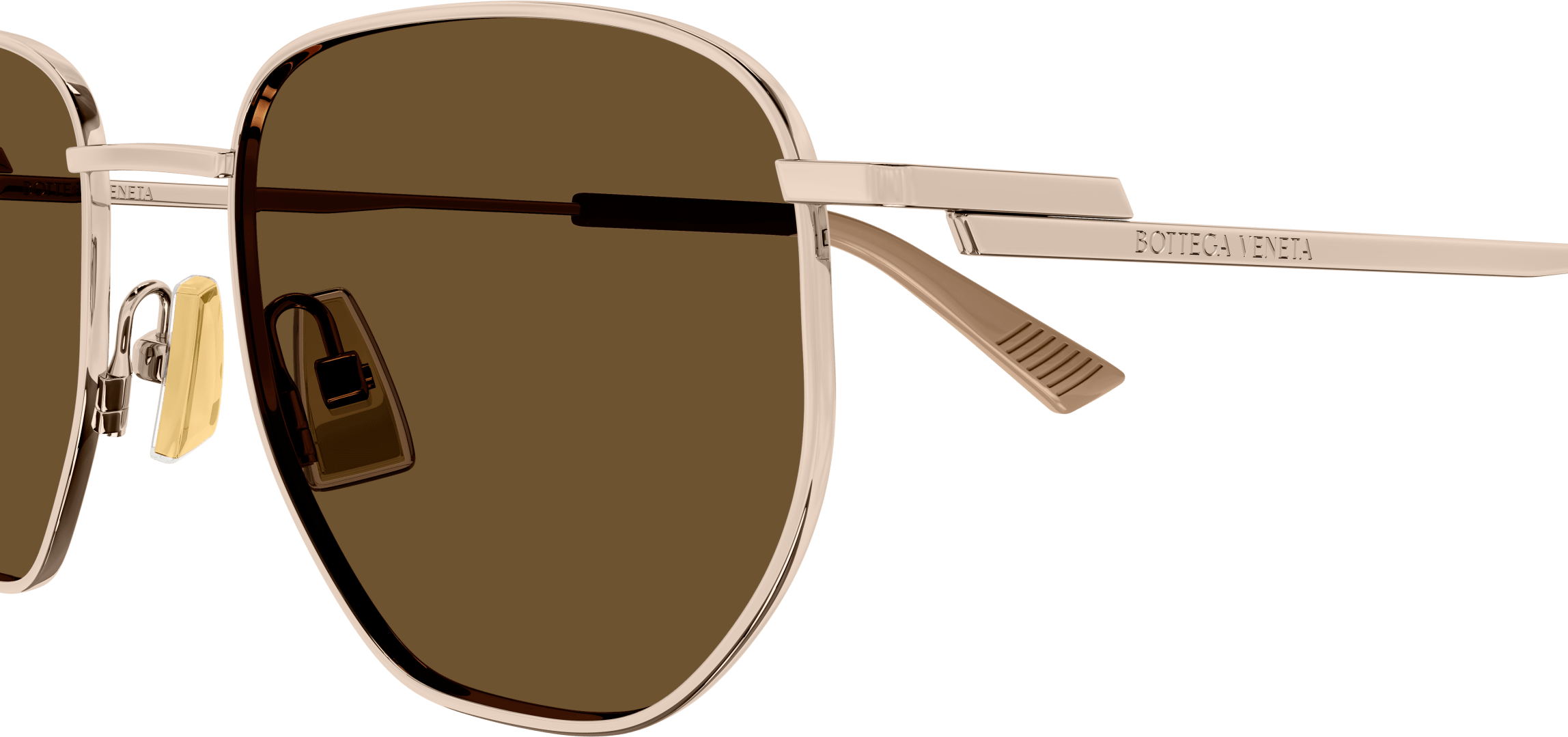 Color_BV1301S-002 - GOLD - BROWN / SIZE 50