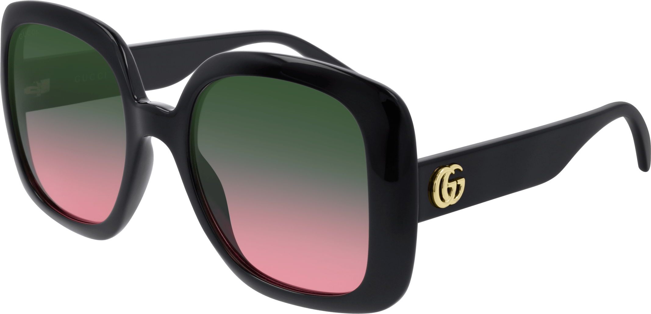Color_GG0713S-002 - BLACK - GREEN