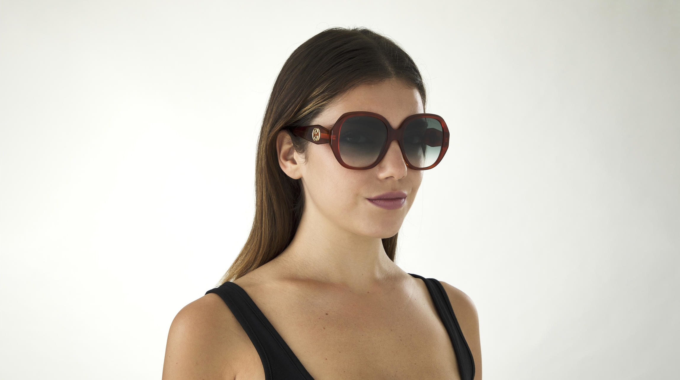 Color_GG0796S-003 - HAVANA - GREY