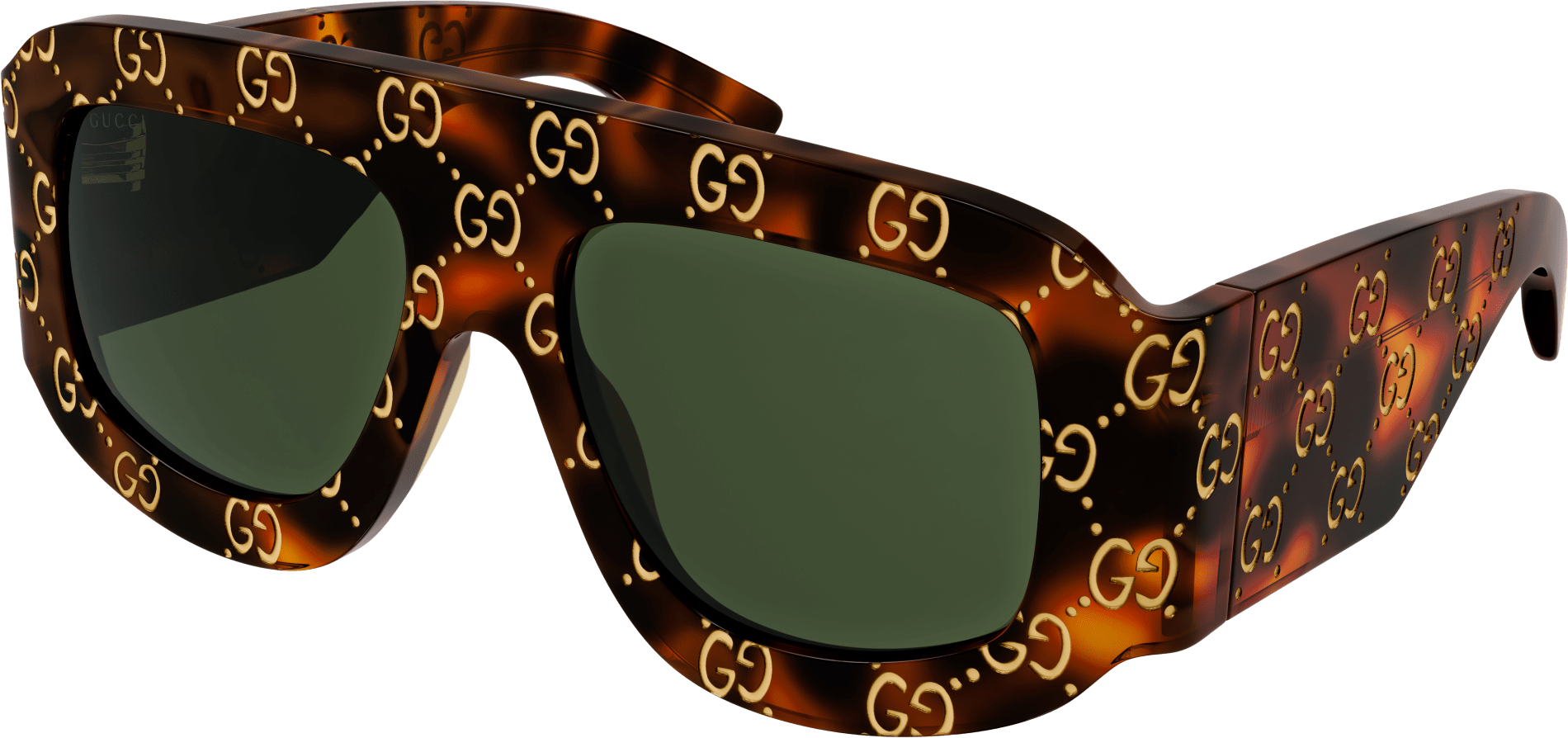 Color_GG0983S-002 - HAVANA - GREEN