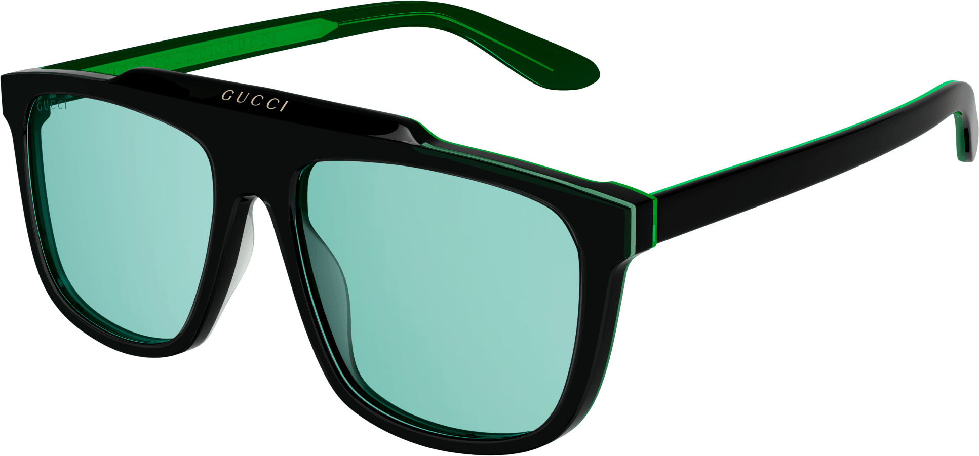 Color_GG1039S-004 - BLACK - GREEN