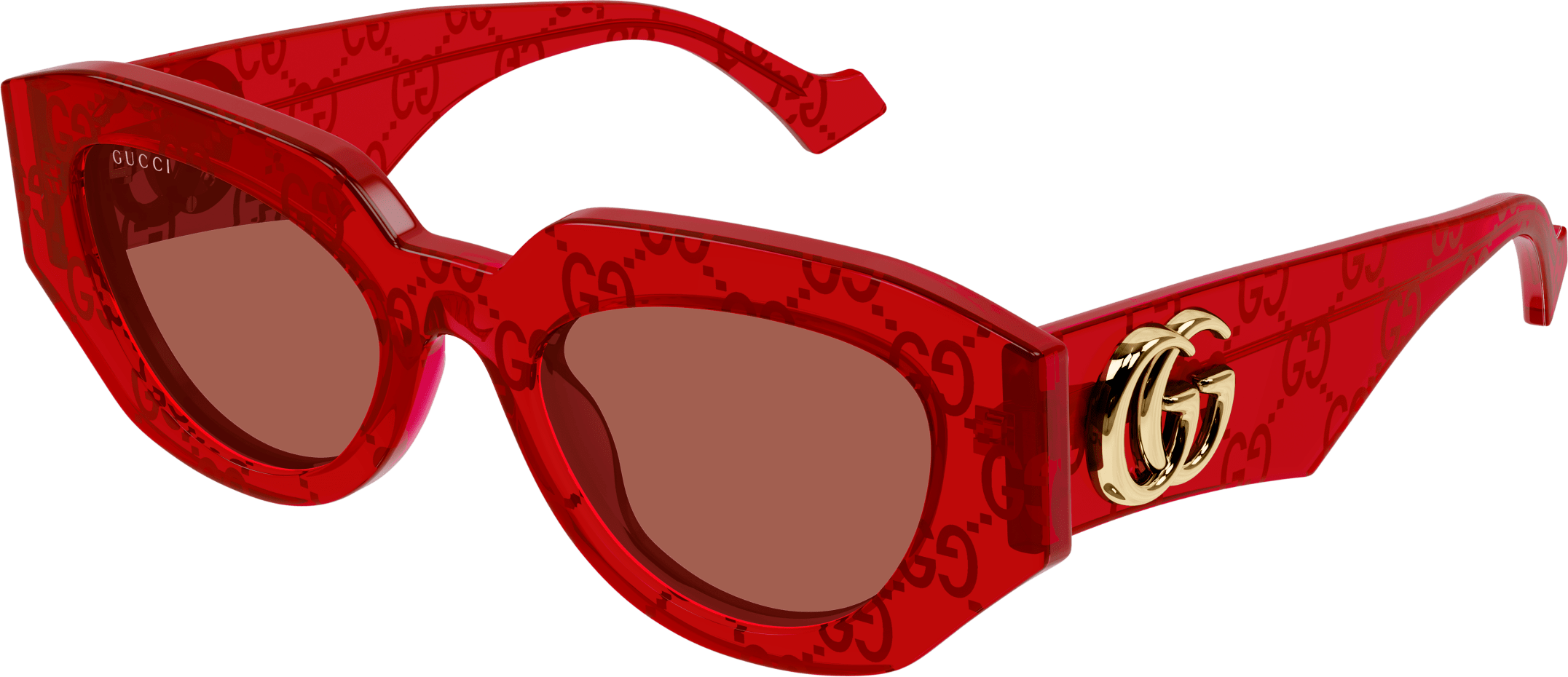 Color_GG1421S-006 - RED - BROWN