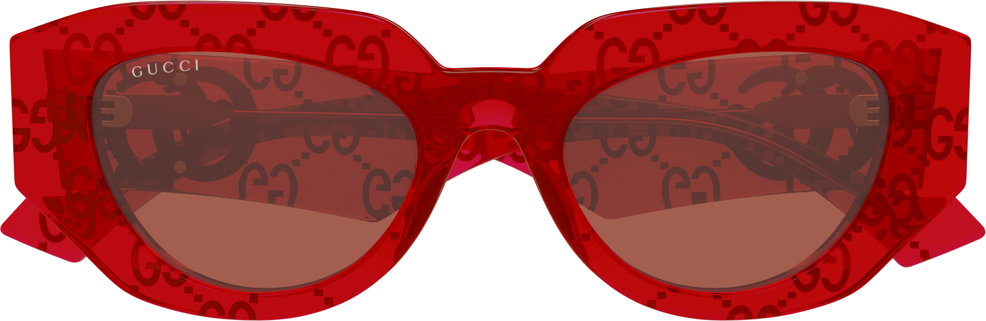 Color_GG1421S-006 - RED - BROWN