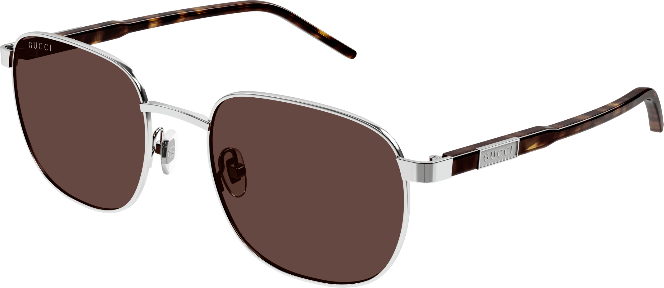 Color_GG1799S-002 - SILVER - BROWN