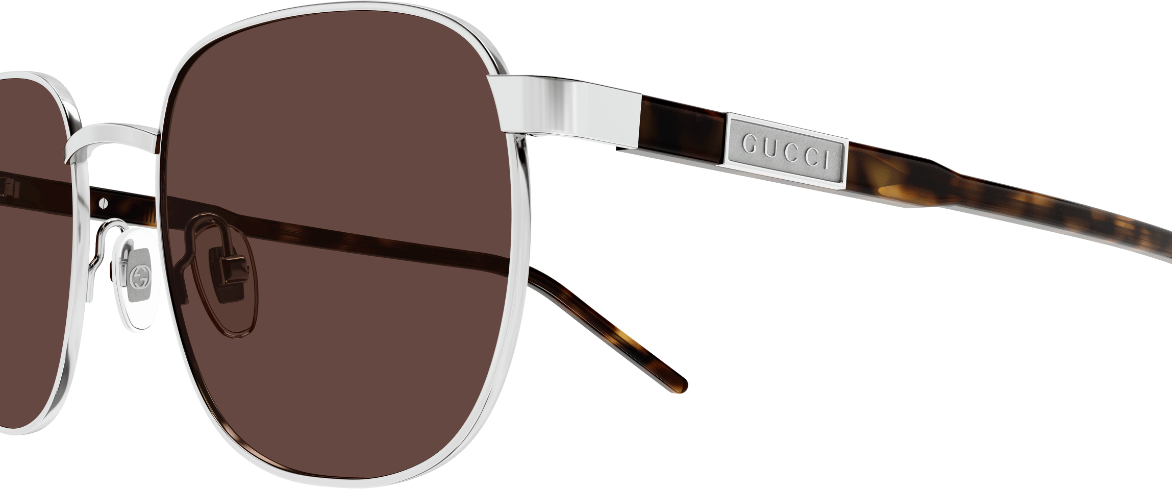 Color_GG1799S-002 - SILVER - BROWN