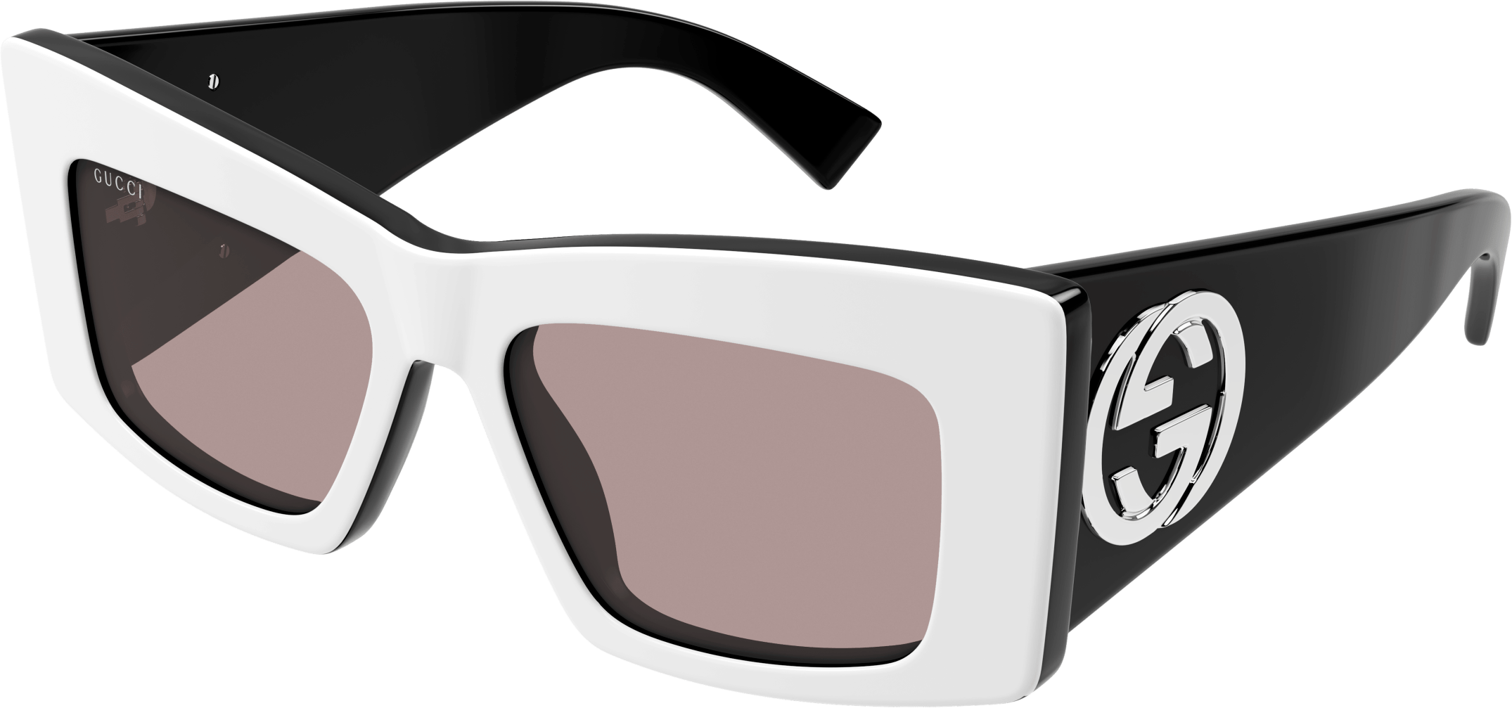 Color_GG1842S-006 - WHITE - BROWN