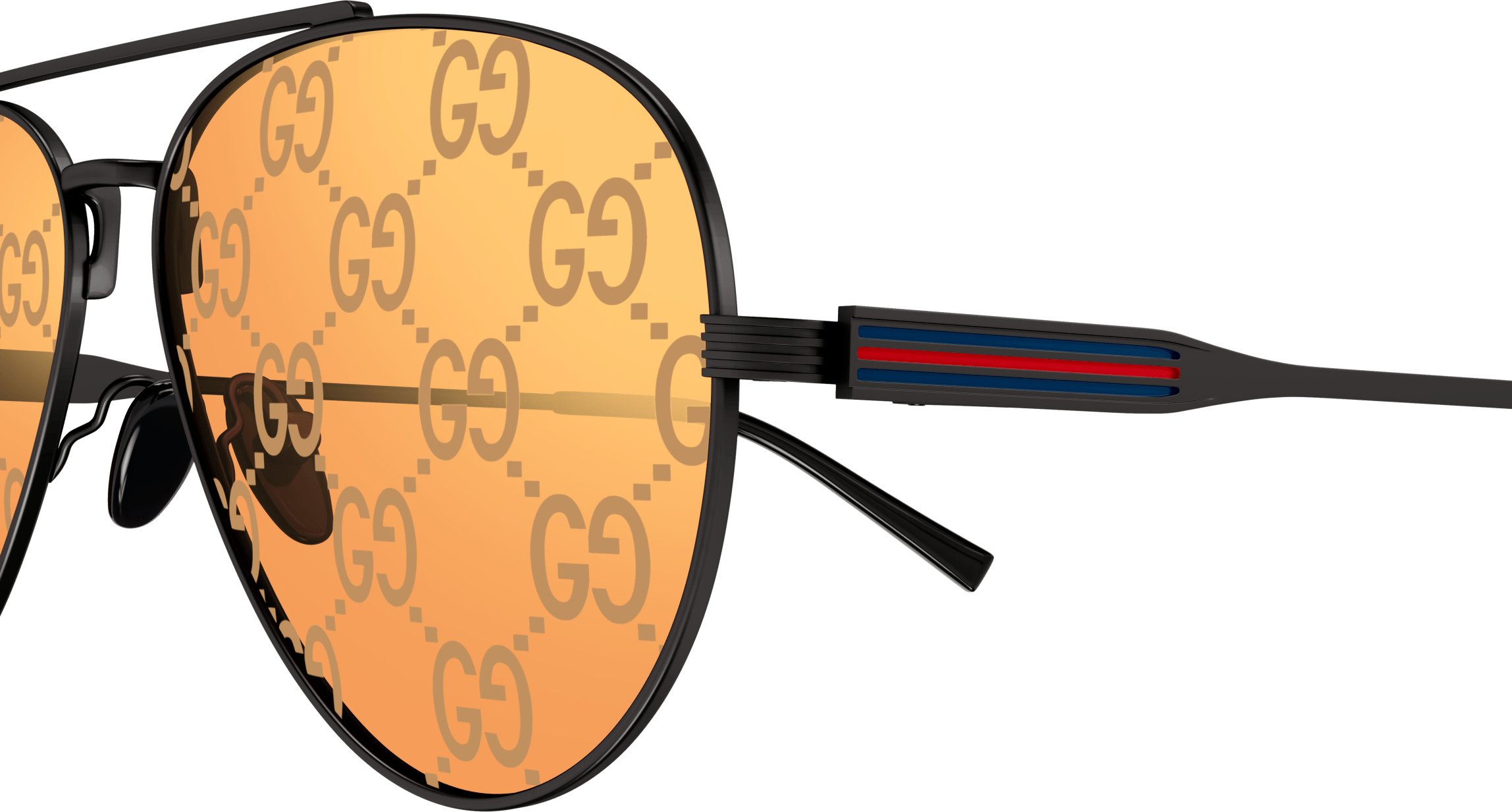 Color_GG1874S-005 - BLACK - ORANGE