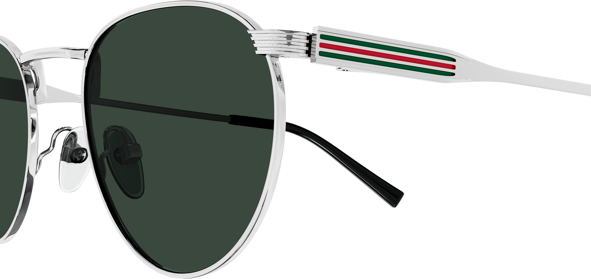 Color_GG1875S-002 - SILVER - GREEN