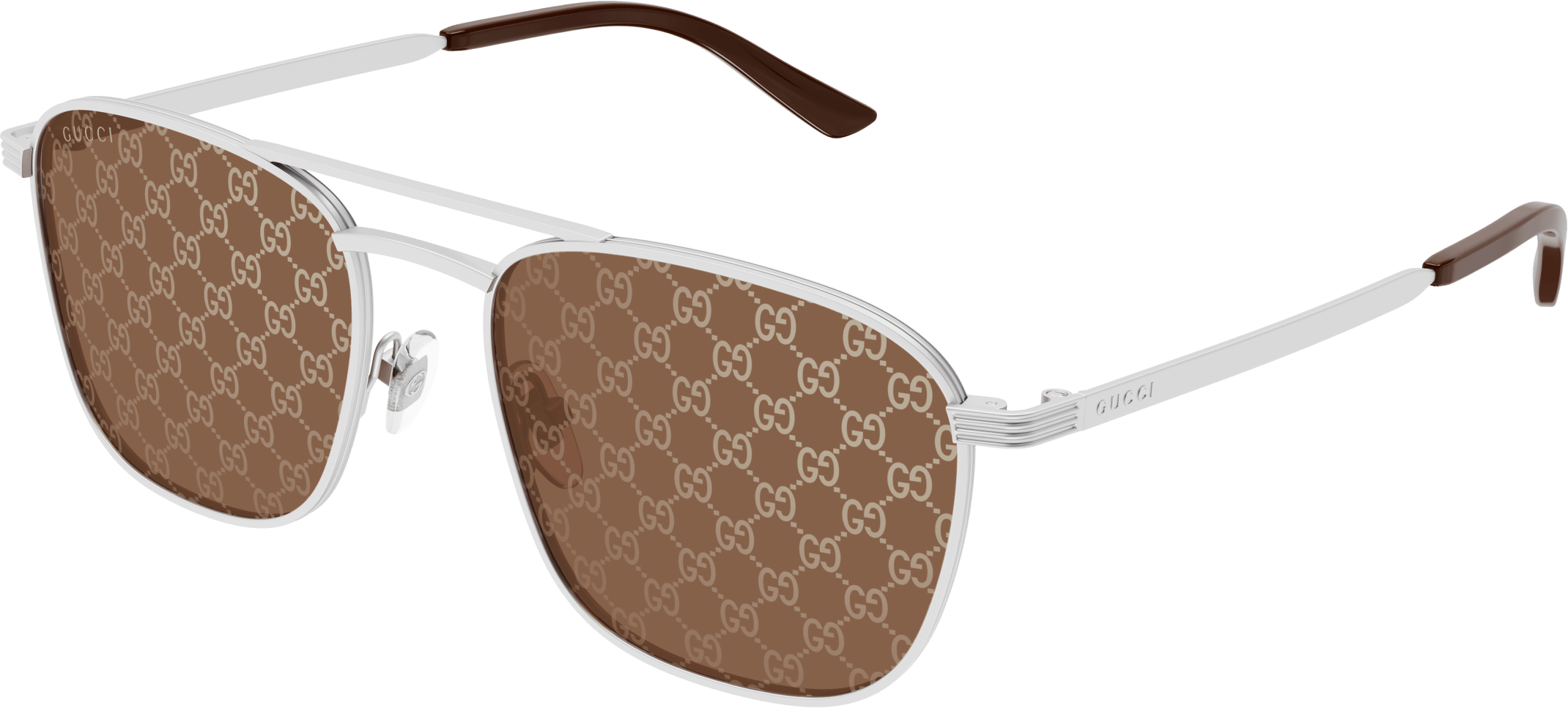 Color_GG1881S-004 - SILVER - BROWN