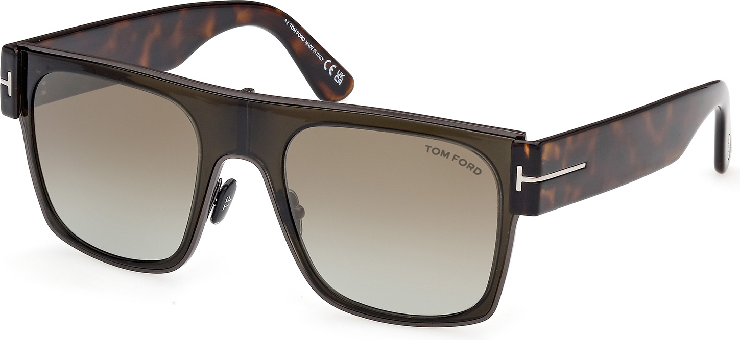 Color_FT1073_5451G - Shiny Dark Green / Blonde Havana