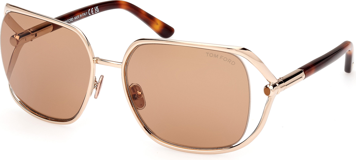 Color_FT1092_6028E - Shiny Pale Gold / Blonde Havana