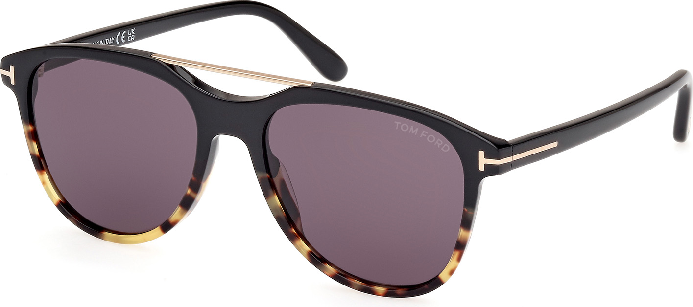 Color_FT1098_5405A - Black/Havana / Shiny Black