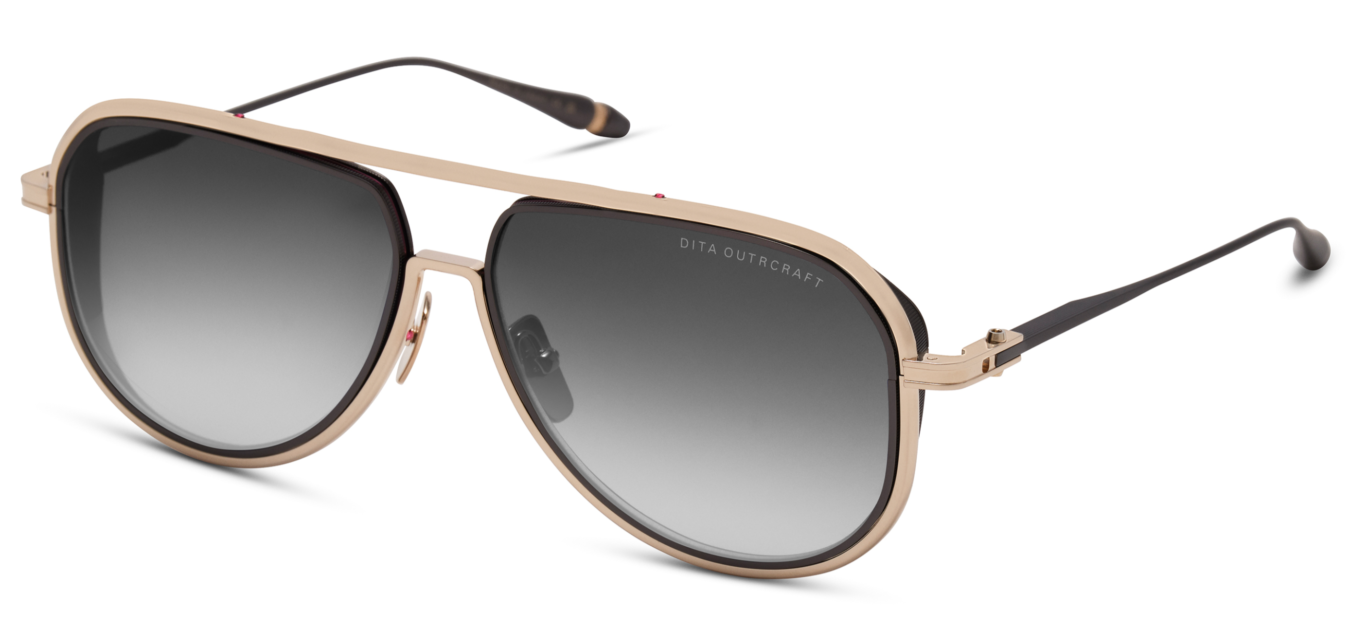 Color_DTS188-A-01 WHITE GOLD - BLACK IRON/GREY TO CLEAR GRADIENT