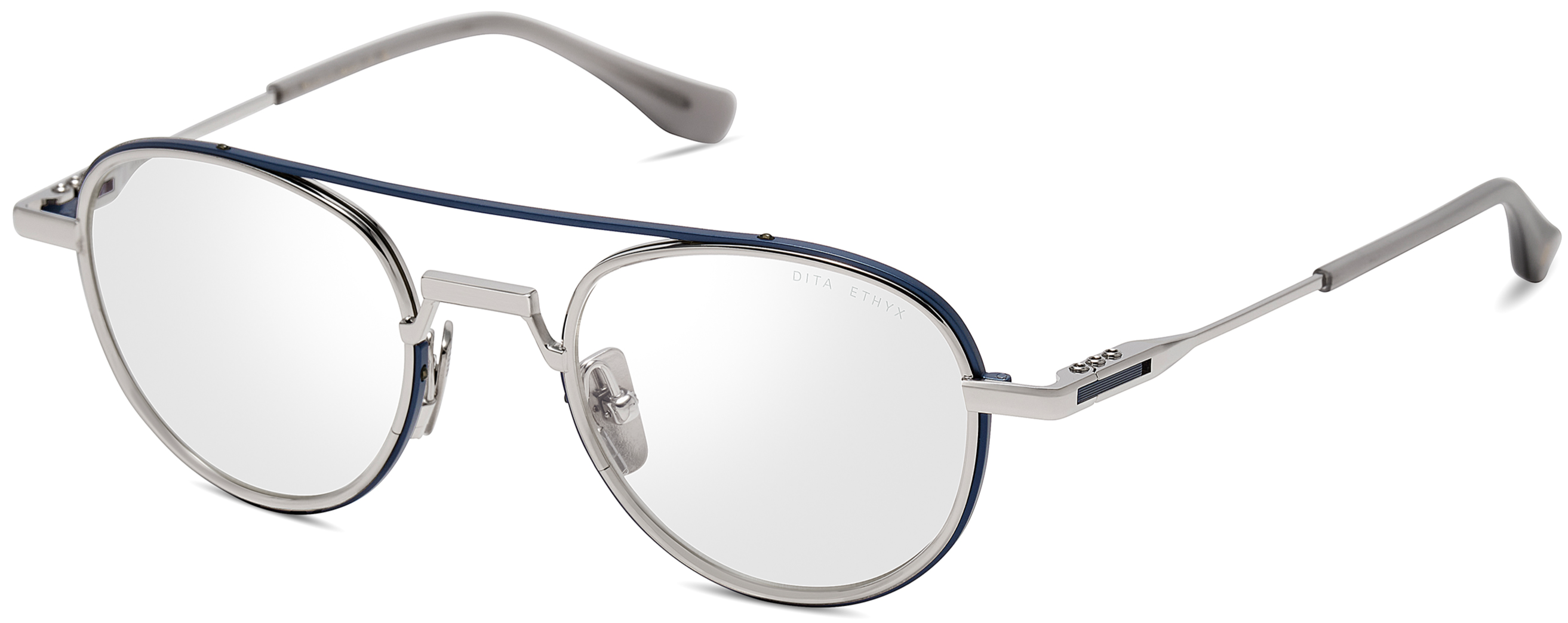 Color_DTX189-A-03 - Matte Dark Blue - Shine Silver - Clear