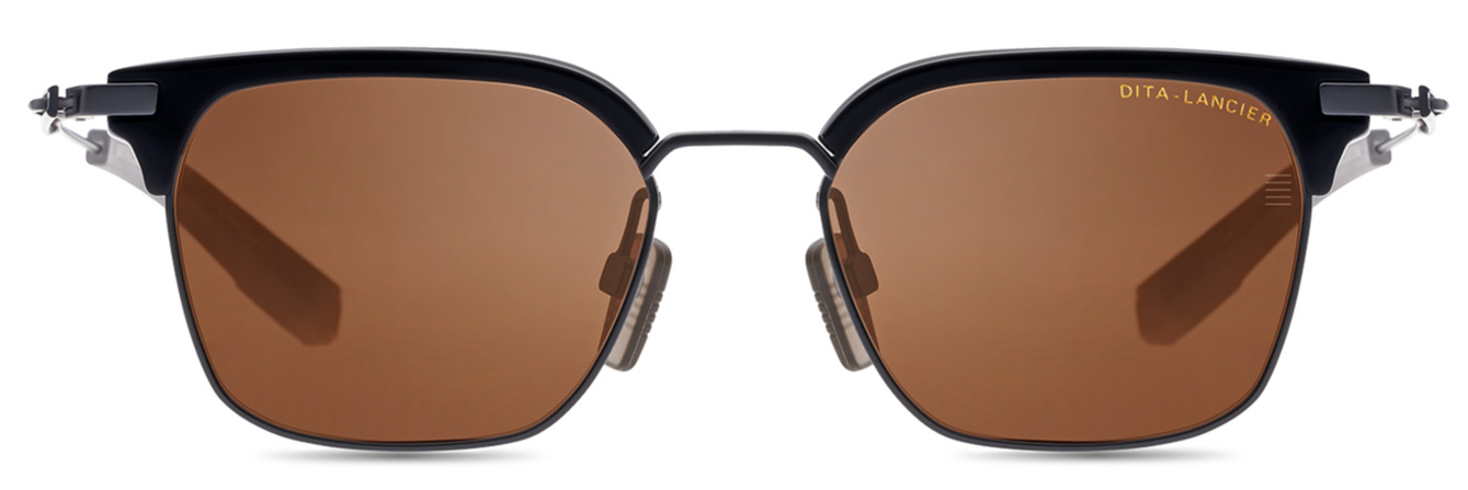 Color_DLS410-A-01 - BLACK - BLACK GUN - DITA-LAND LENS - BROWN POLARIZED