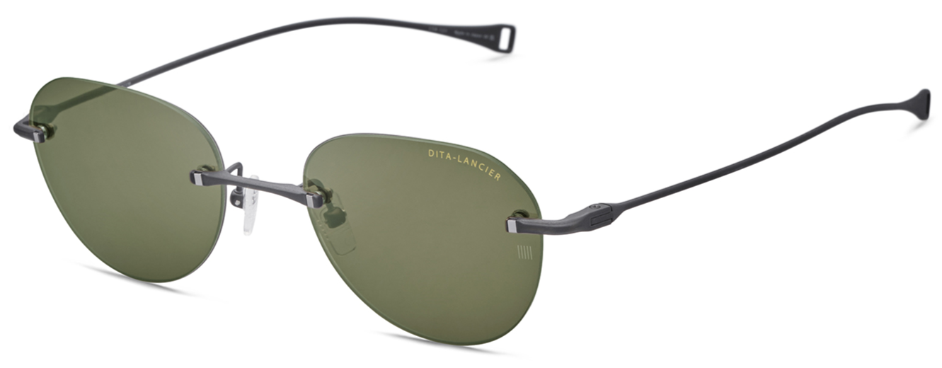 Color_DLS121-A-04 - Matte Black - Air Green - Solid