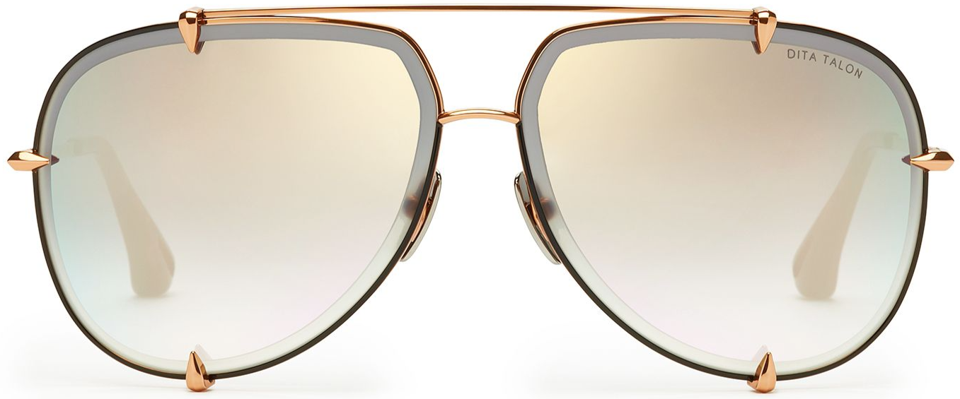 Color_23007-F-RGD-62 - Rose Gold - Grey Gradient - Gold Flash - Mirror