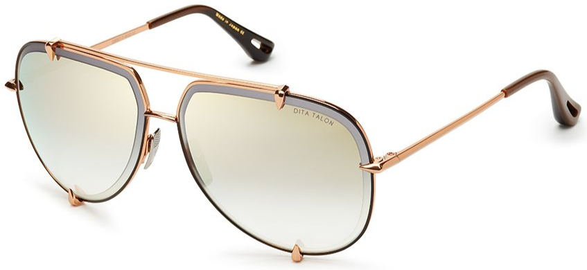 Color_23007-F-RGD-62 - Rose Gold - Grey Gradient - Gold Flash - Mirror